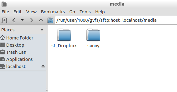 /run/user/\<uid\>/gvfs/sftp:host=localhost/media