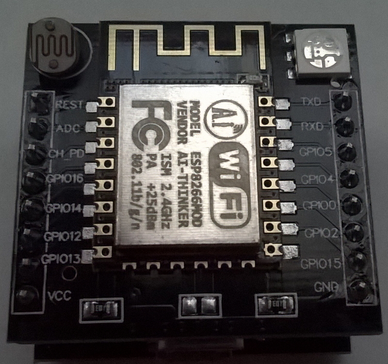 front of top PCB