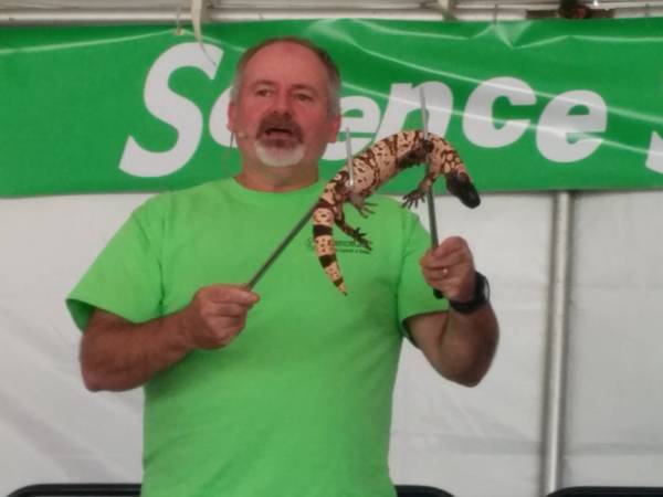 gila monster at Science City 2016