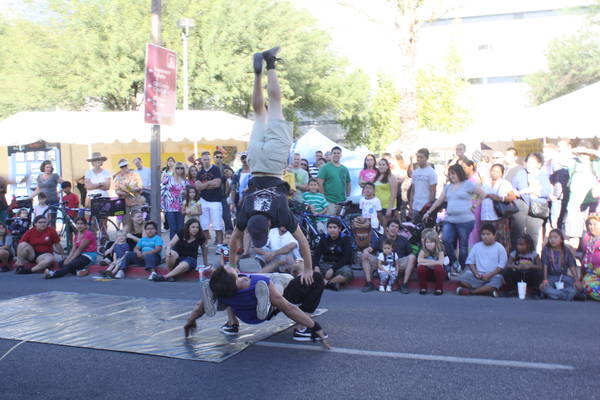 street dance at Tucson Meet Yourself 2012