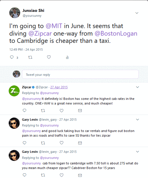 zipcar return to different location