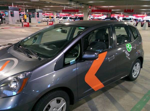 Zipcar ONE>WAY Honda Fit Twyla