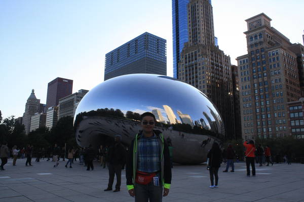 Cloud Gate aka The Bean in Chicago