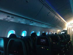 Dreamliner windows at medium opacity