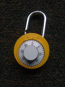 my combination lock