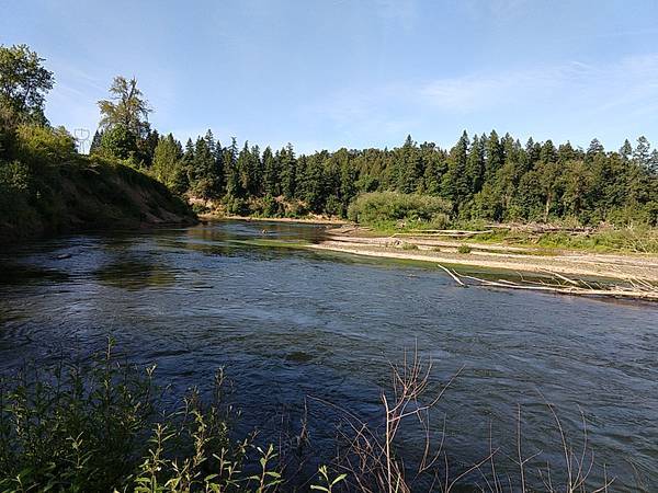 Molalla & Willamette confluence