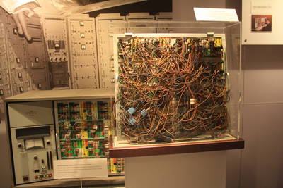 EAI patch panel, Computer History Museum, 2017-06-15