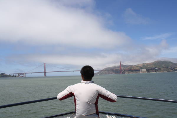 Golden Gate Bridge seen from east, 2012-06-05