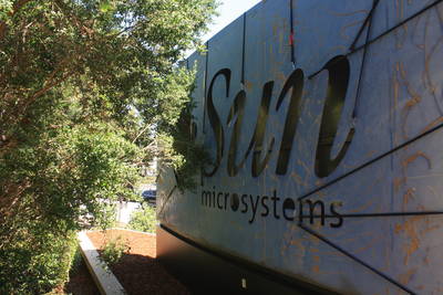 Sun microsystems sign, 2017-06-21