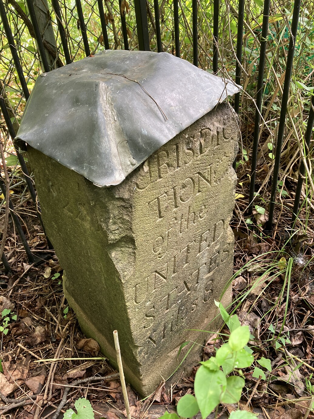 southeast 8 boundary stone