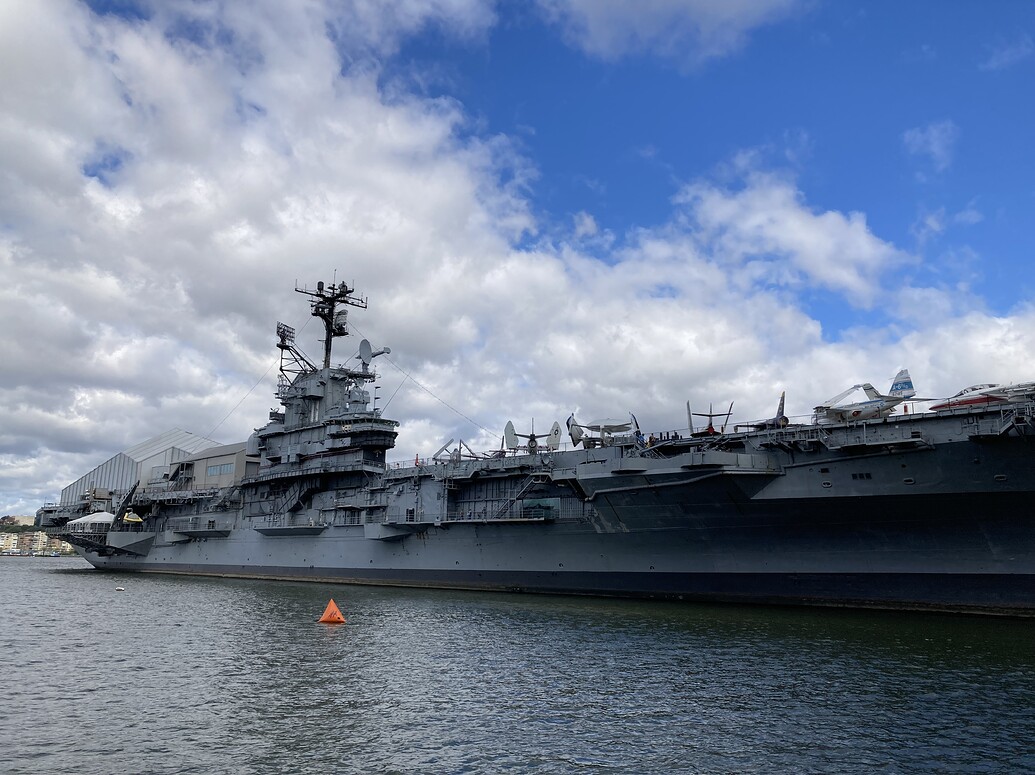 USS Intrepid exterior