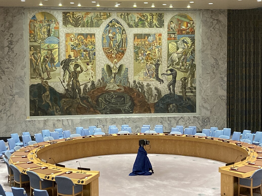 Security Council meeting room