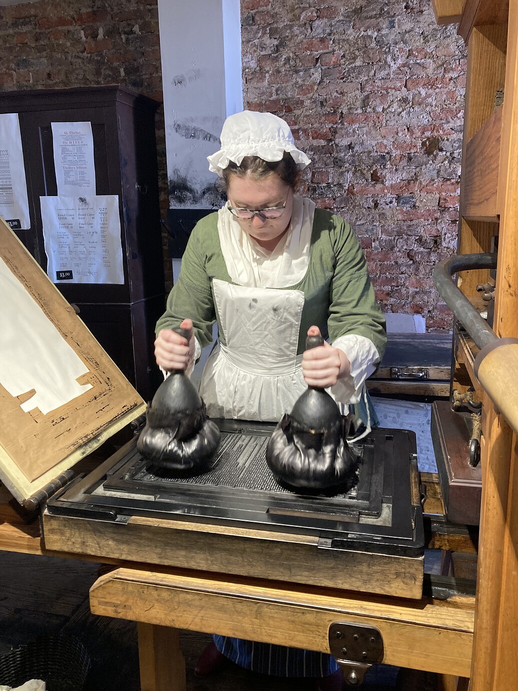 Franklin Court printing office
