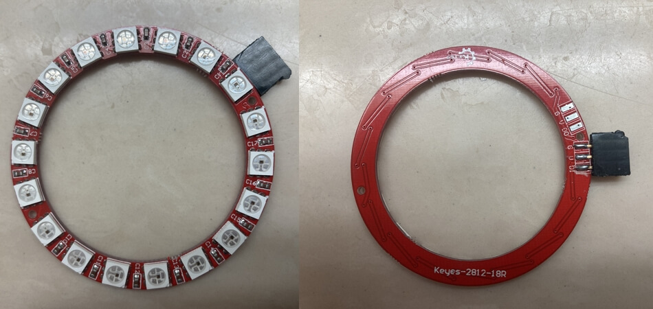 Keyes 18-LED ring WS2812 module